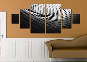 Tablou Multicanvas Abstract