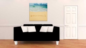 Tablou Welcome