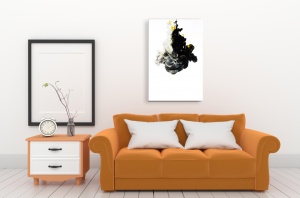 Tablou abstract lupta