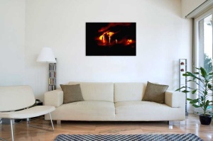 Tablou Lava Vulcanica