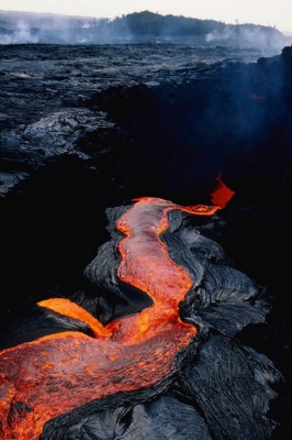 Tablou Lava Vulcanica