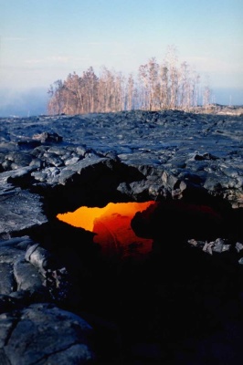 Tablou Lava Vulcanica
