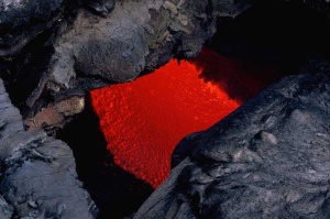 Tablou Lava Vulcanica
