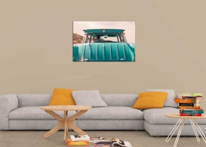 Tablou Masina de Epoca Turquoise