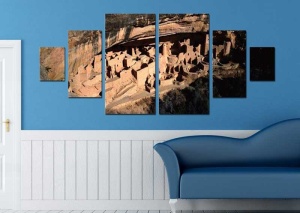 Tablou Multicanvas Parcul National Mesa Verde