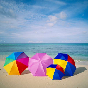 Tablou Umbrele