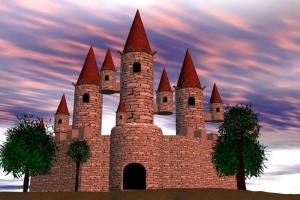 Tablou Castel