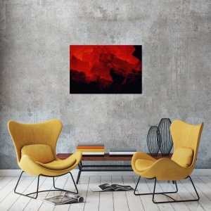 Tablou Eruptie Vulcanica