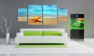 Tablou Multicanvas Stea de Mare