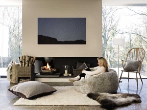 Tablou Vertigo Alb-Negru