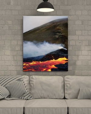 Tablou Lava Vulcanica