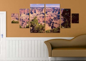 Tablou Multicanvas Marele Canyon Colorado