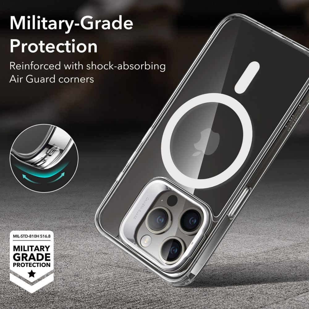husa rezistenta certificata military grade pentru iphone 15 pro max