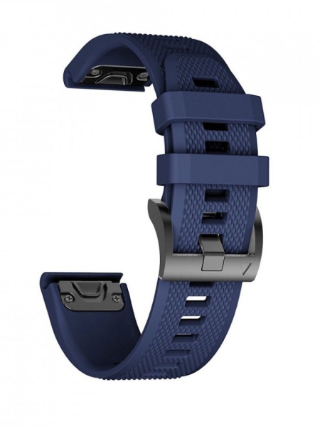 Curea Garmin Fenix 6X -Tech Protect Smooth-Navy Blue
