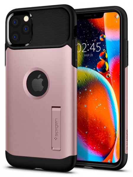 Husa Iphone 11 PRO -Spigen Slim Armor - Rose Gold