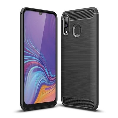 Husa Samsung Galaxy A30 Carbon Series- Neagra