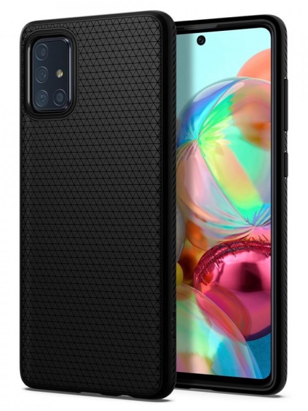 Husa Samsung Galaxy A51 -Spigen Liquid Air- Negru mat