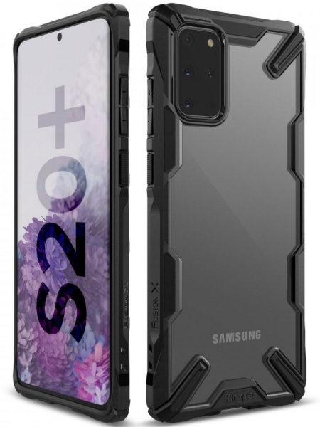 Husa Samsung Galaxy S20 Plus- Ringke Fusion X- Black