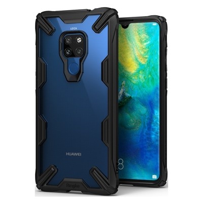 Husa Huawei Mate 20- Ringke Fusion X cu bumper de protecție TPU Negru