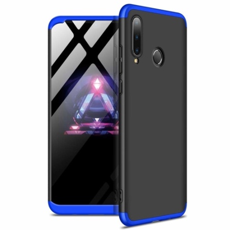Husa Huawei P30 LITE -GKK -Negru cu albastru