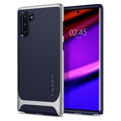 Husa Samsung Galaxy Note 10 -Spigen Neo Hybrid -Arctic Silver