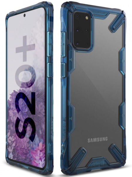 Husa Samsung Galaxy S20 Plus- Ringke Fusion X- Space Blue