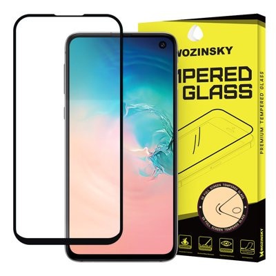 Sticla securizata Samsung Galaxy S10e - Wozinsky Full Glue , Full Coveraged-margine neagra
