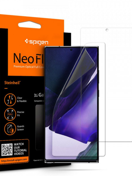 Folie protectie Samsung Galaxy Note 20 Ultra-Spigen Neo Flex HD