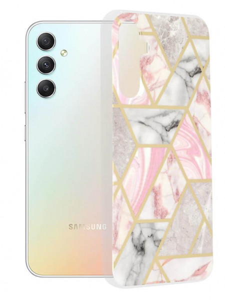 Husa Samsung Galaxy A34 -Marble Pink