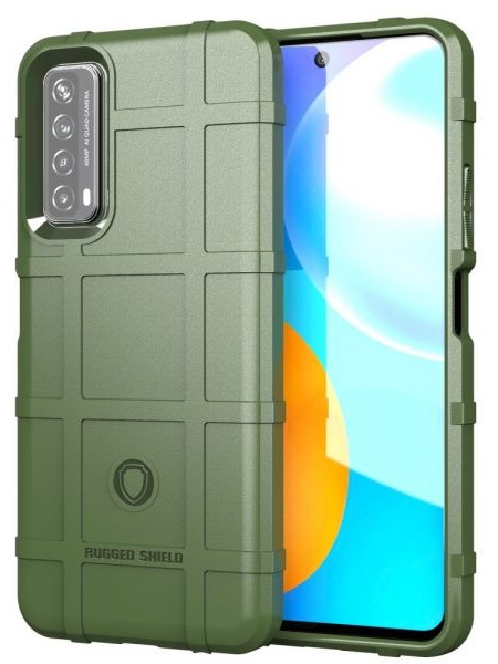 Husa P Smart 2021- Rugged Square Case - Green