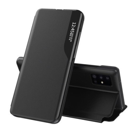 Husa Samsung Galaxy A72 -Eco Leather View Case-Neagra