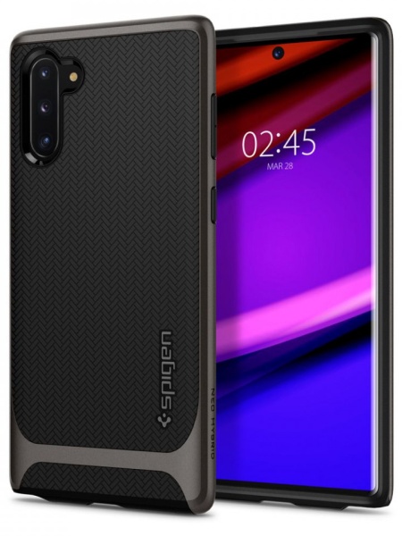 Husa Samsung Galaxy Note 10-Spigen Neo Hybrid- Gunmetal