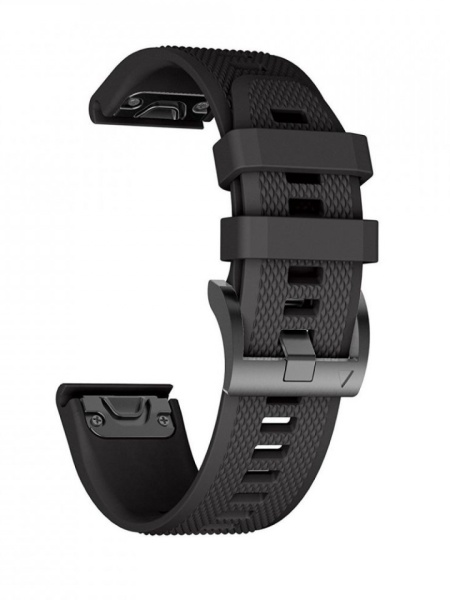 Curea Garmin Fenix 6X PRO -Tech Protect Smooth-Neagra