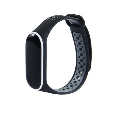 Curea Xiaomi Mi Band 4 - Negru cu Gri