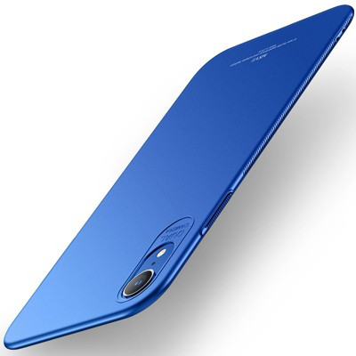 Husa iPhone XR-MSVII Simple ultra-subțire - culoare albastra