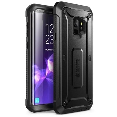 Husa Supcase Unicorn Beetle Pro pentru Samsung Galaxy S9 -Neagra