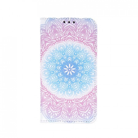 Husa Samsung Galaxy A51- Book Case Mandala Blue/Pink