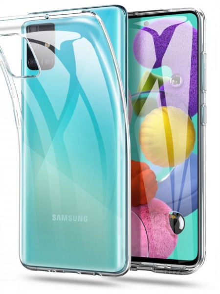 Husa Samsung Galaxy A51-Tech-Protect Flexair -Crystal
