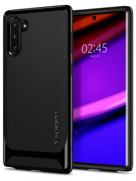 Husa Samsung Galaxy Note 10 -Spigen Neo Hybrid- Midnight Black