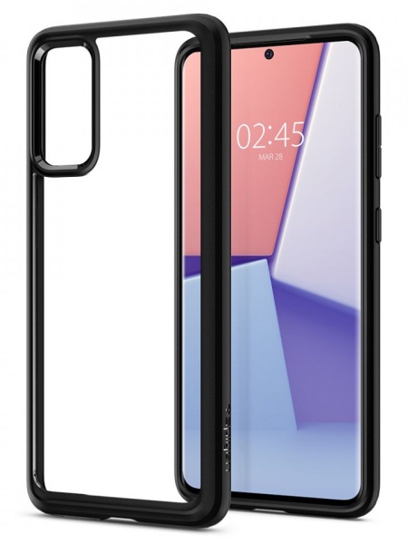 Husa Samsung Galaxy S20 - Spigen Ultra Hybrid-Negru Mat