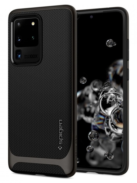 Husa Samsung Galaxy S20 Ultra- Spigen Neo Hybrid - Gunmetal