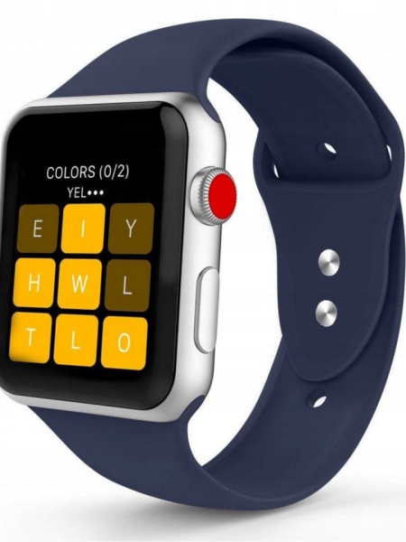 Curea Apple Watch 3 38MM-Tech Protect Iconband-Midnight Blue