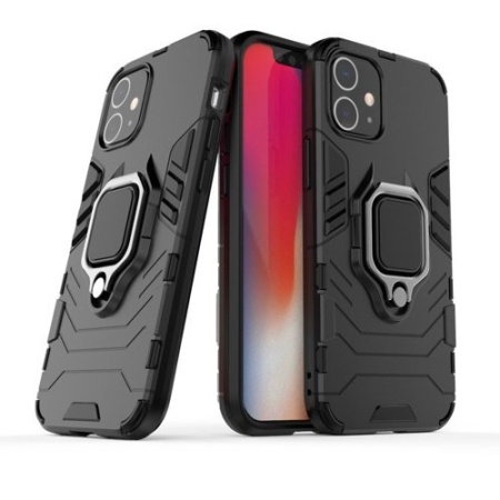 Husa Iphone 12 Mini- Ring Armor Case Black