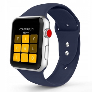 Curea Apple Watch 2 38MM-Tech Protect Iconband-Midnight Blue