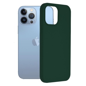 Husa Apple iPhone 13 Pro Max -Soft Edge Silicone Dark Green