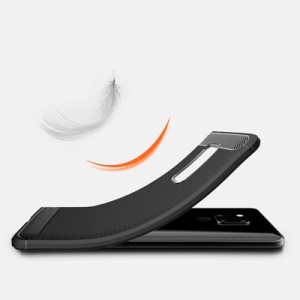 Husa Huawei Mate 20 -Carbon Series-Neagra