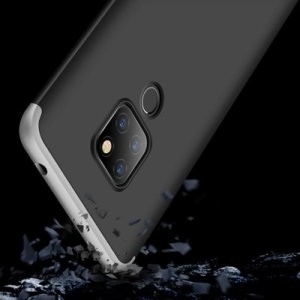 Husa Huawei Mate 20 -GKK -Neagra cu argintiu