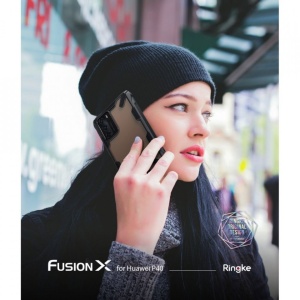 Husa Huawei P40 - Ringke Fusion X-Turquoise Green