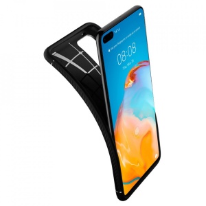 Husa Huawei P40 - Spigen Rugged Armor -Neagra