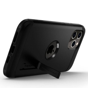 Husa Iphone 12 / Iphone 12 PRO -Spigen Tough Armor - Black